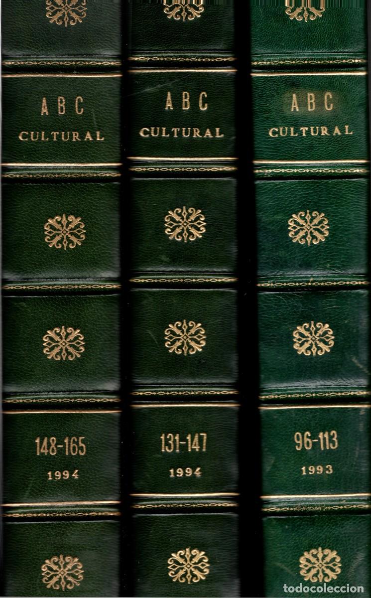 Coleccionismo de Revistas y Peri&oacute;dicos: ABC CULTURAL. Supl.96 a 113 // 131 A 147 (8/5/ a 26/8/1994) y 148 a 165 (2/9 a 30/12/1994)