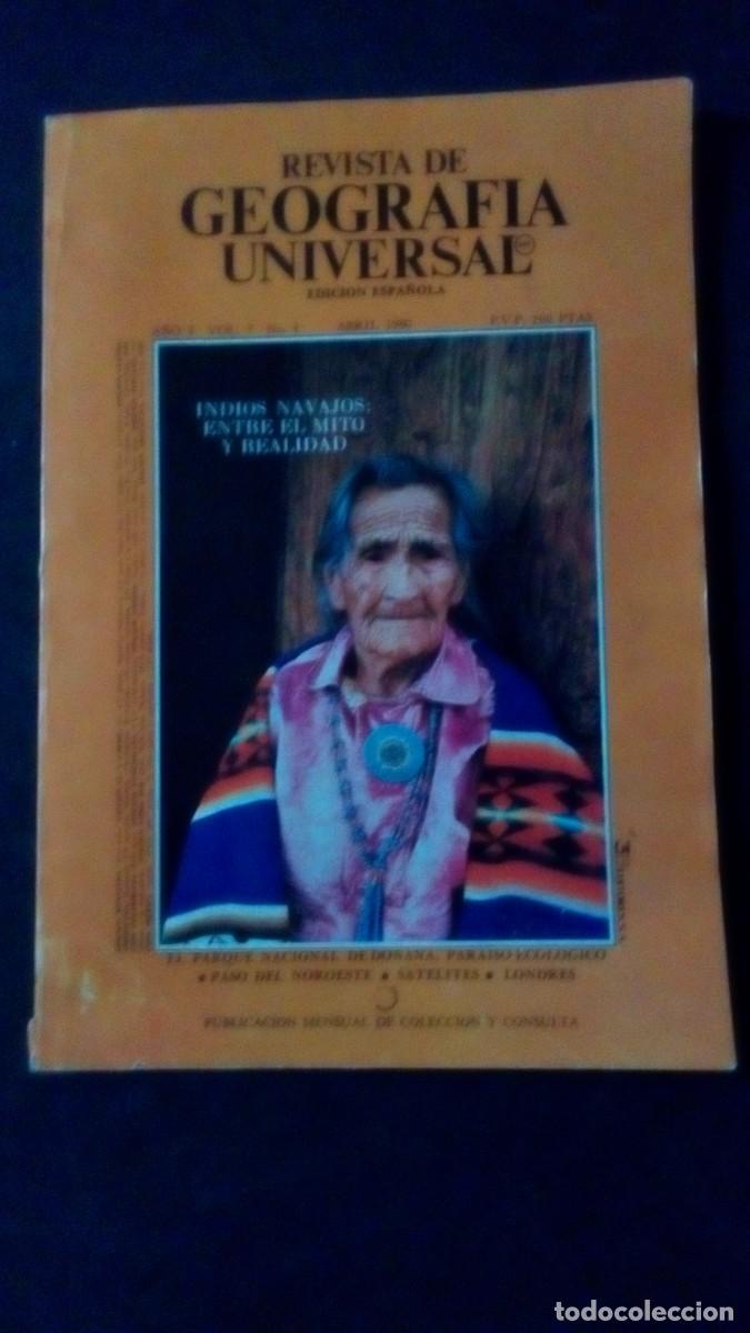 Collezionismo di Riviste e Giornali: REVISTA DE GEOGRAF&Iacute;A UNIVERSAL-ABRIL 1980