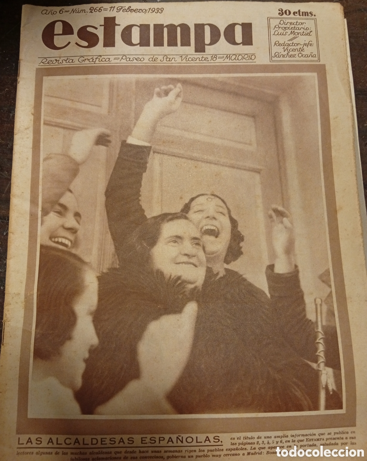 Coleccionismo de Revistas y Peri&oacute;dicos: Antigua revista Estampa