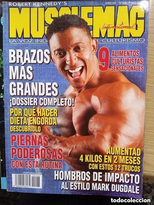 Coleccionismo de Revistas y Peri&oacute;dicos: MUSCLEMAG -N 226 -ROBERT KENEDY&acute;S - agosto 2008