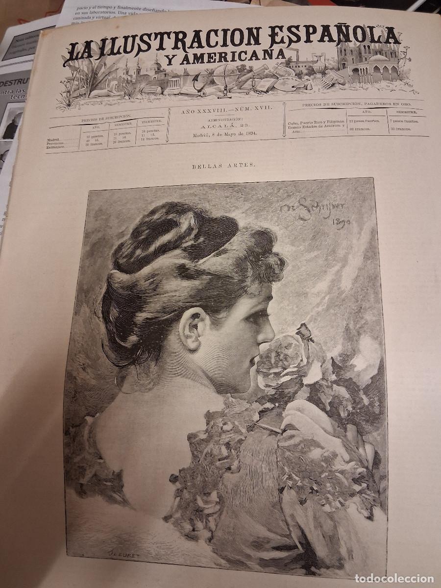 Coleccionismo de Revistas y Peri&oacute;dicos: ILUSTRACI&Oacute;N ESPA&Ntilde;OLA y AMERICANA, La (8 mayo 1894)