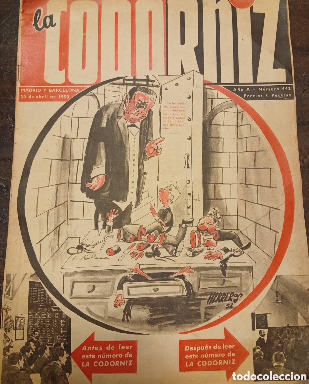 Coleccionismo de Revistas y Peri&oacute;dicos: La Codorniz antigua revista