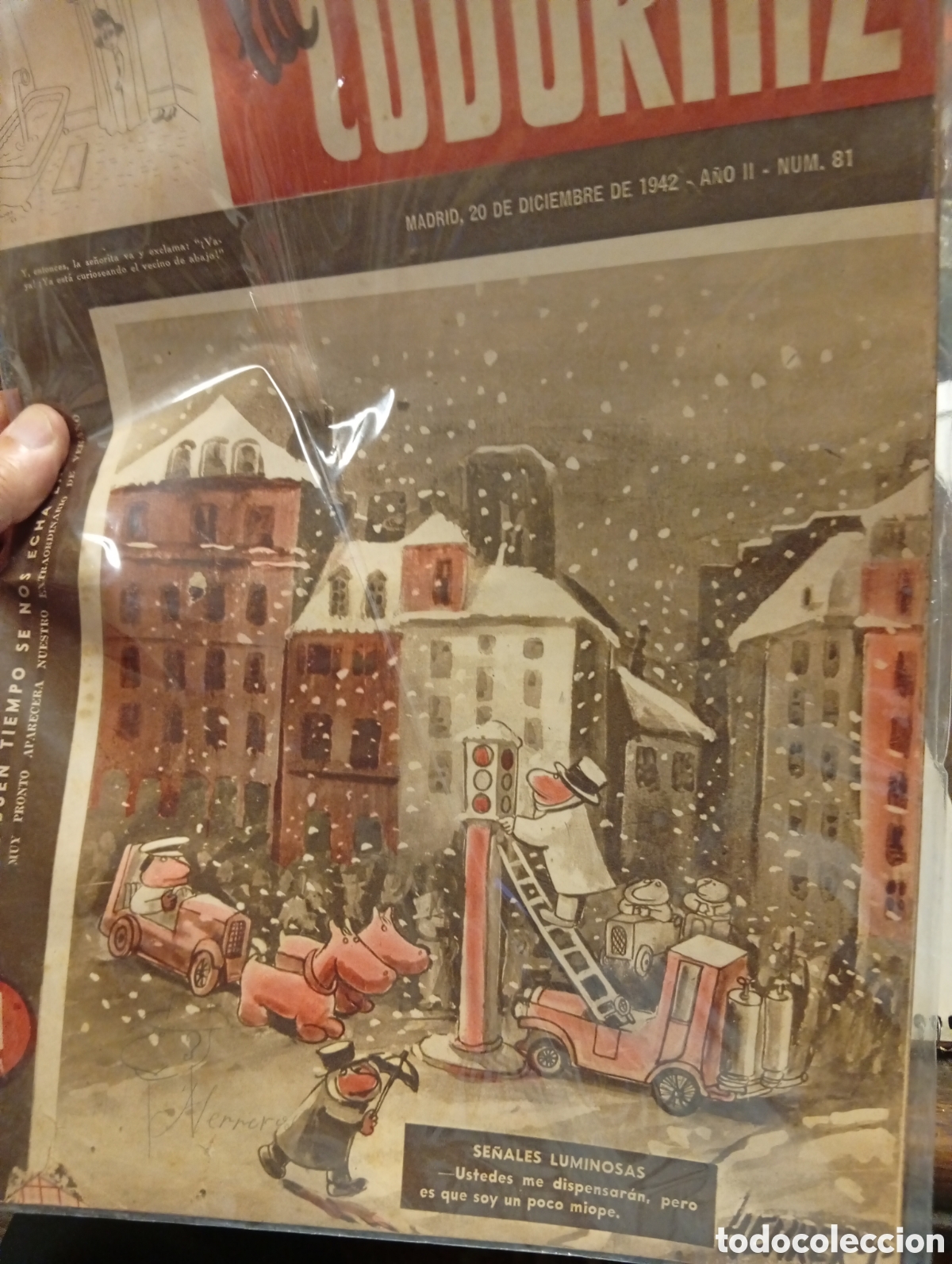 Coleccionismo de Revistas y Peri&oacute;dicos: La Codorniz antigua revista