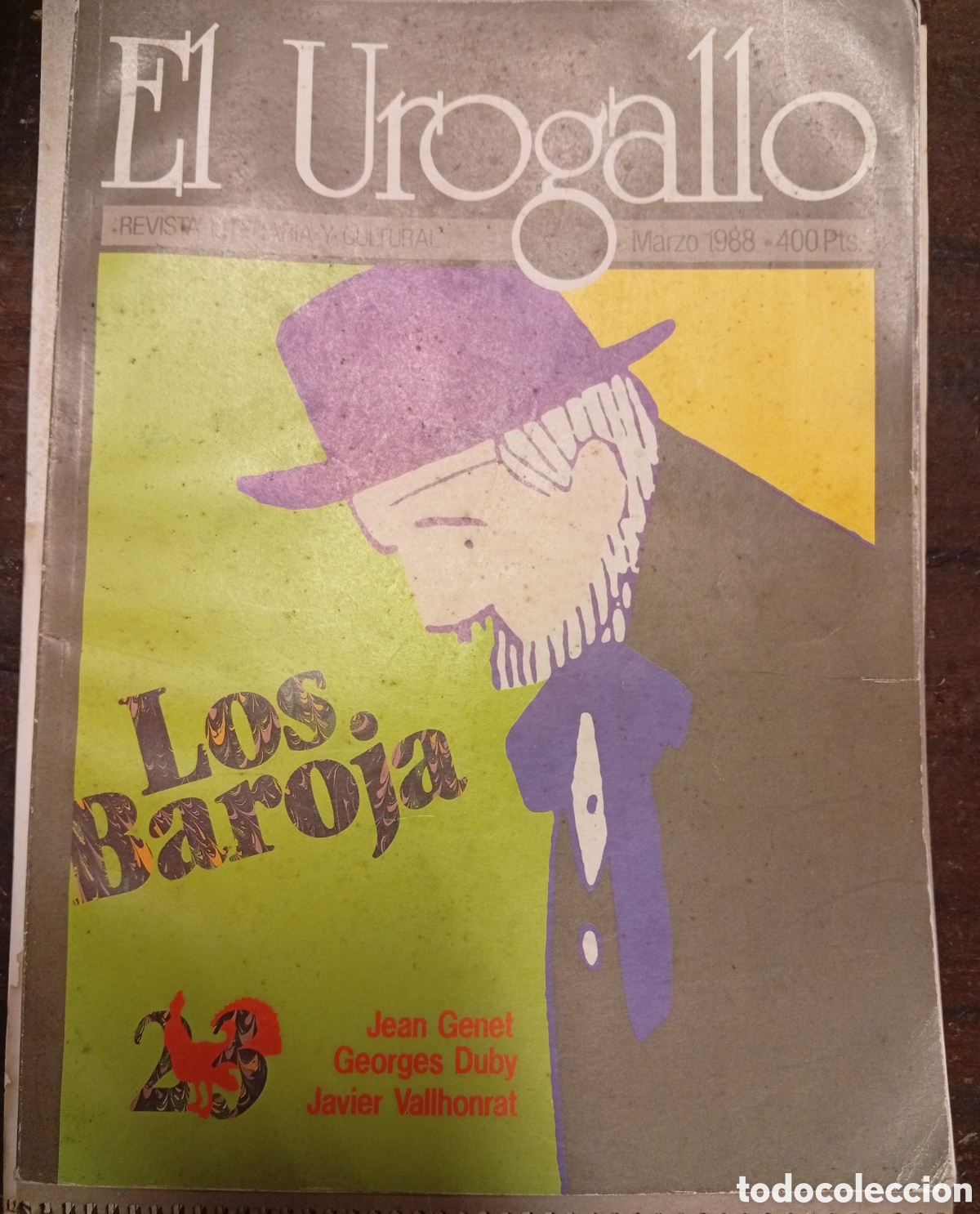 Coleccionismo de Revistas y Peri&oacute;dicos: Vieja revista El Urogallo de cultura y literatura