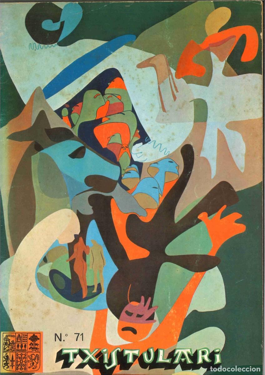 Coleccionismo de Revistas y Peri&oacute;dicos: Revista Txistulari. n&ordm; 71. Julio 1972