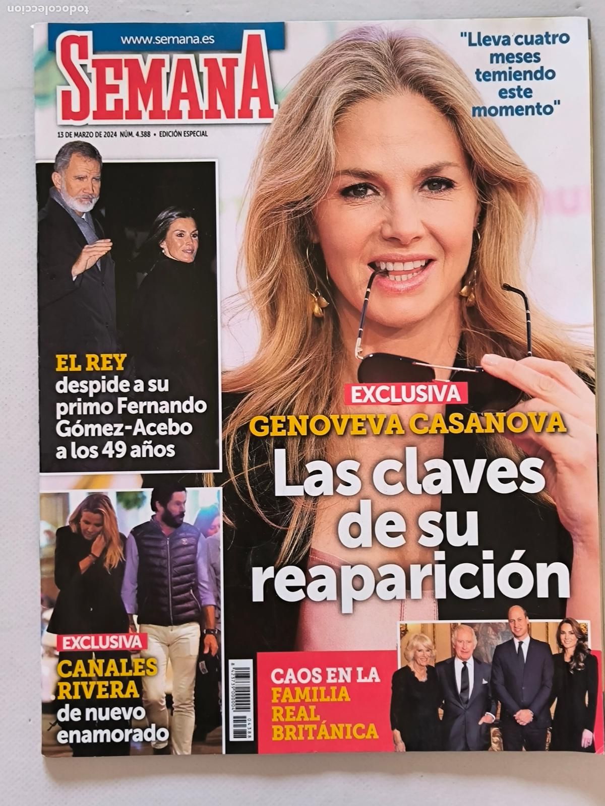 Coleccionismo de Revistas y Peri&oacute;dicos: SEMANA N&ordm; 4388 - EDICION ESPECIAL - 15 MARZO 2024 - REVISTA (L2)