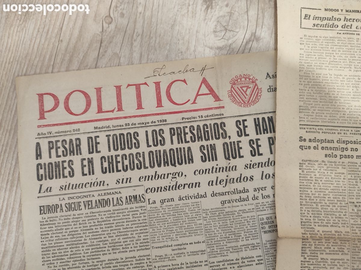 Collectionnisme de Revues et Journaux: Lote revistas peri&oacute;dicos publicaciones republica guerra civil comunistas