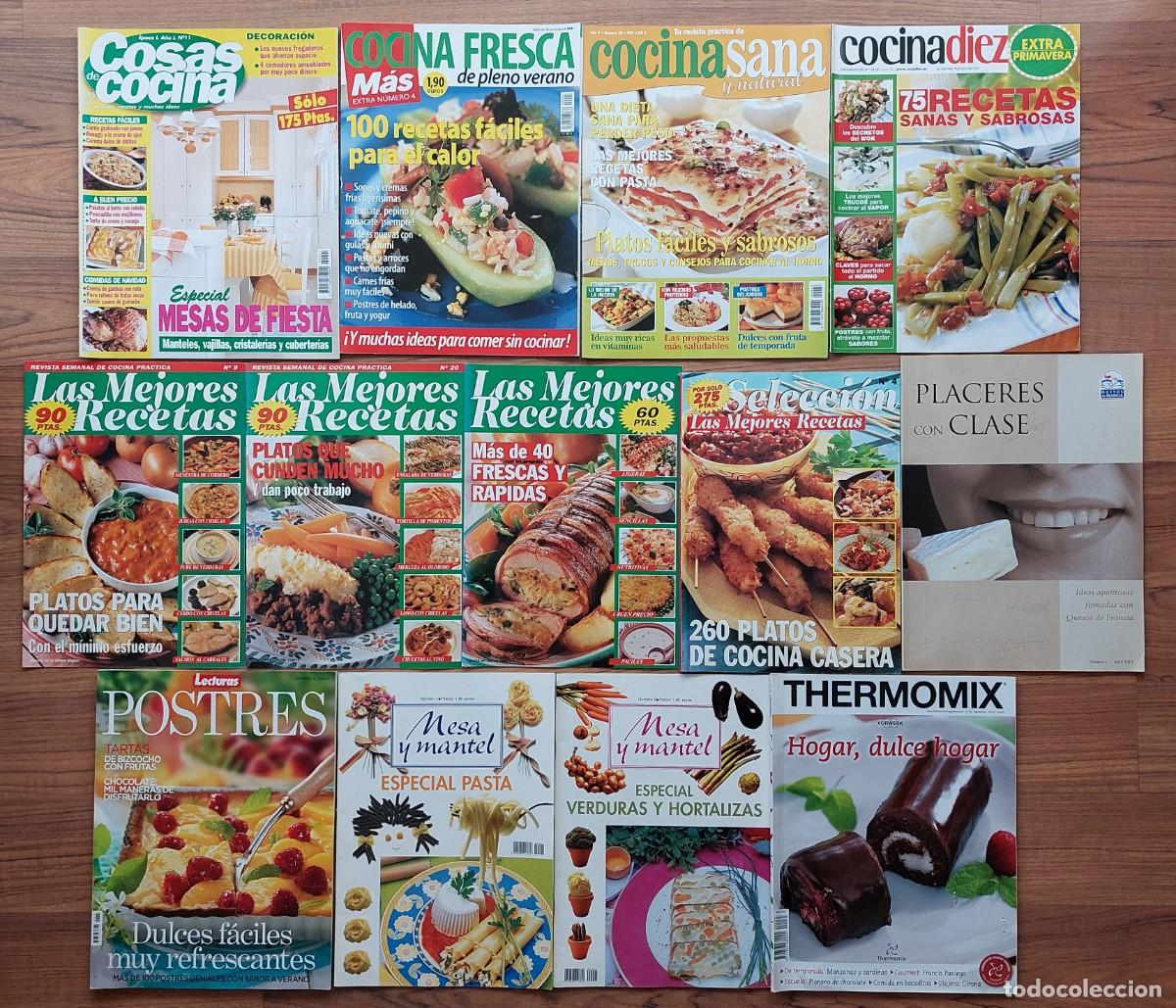 Collection Magazines and Newspapers: LOTE 13 REVISTAS DE COCINA (NUEVOS)