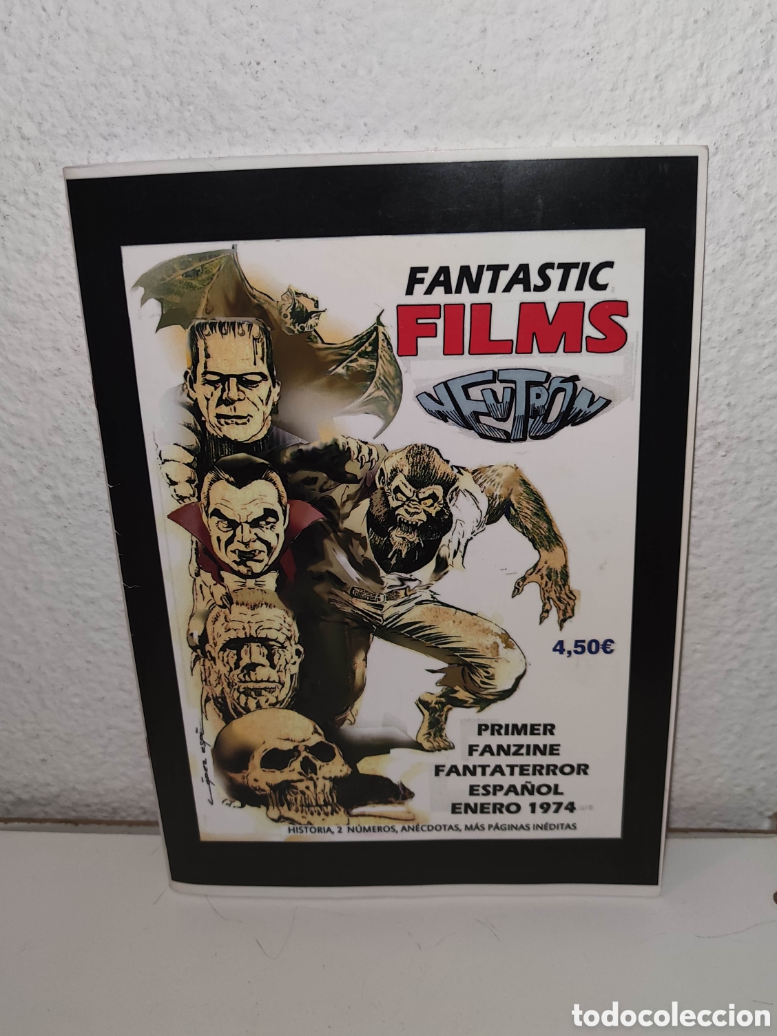 Sammeln von Zeitschriften und Zeitungen: Revista / Fanzine - Fantastic Films Neutron enero 1974 (edicion facsimil 2001) Primer fanzine terror