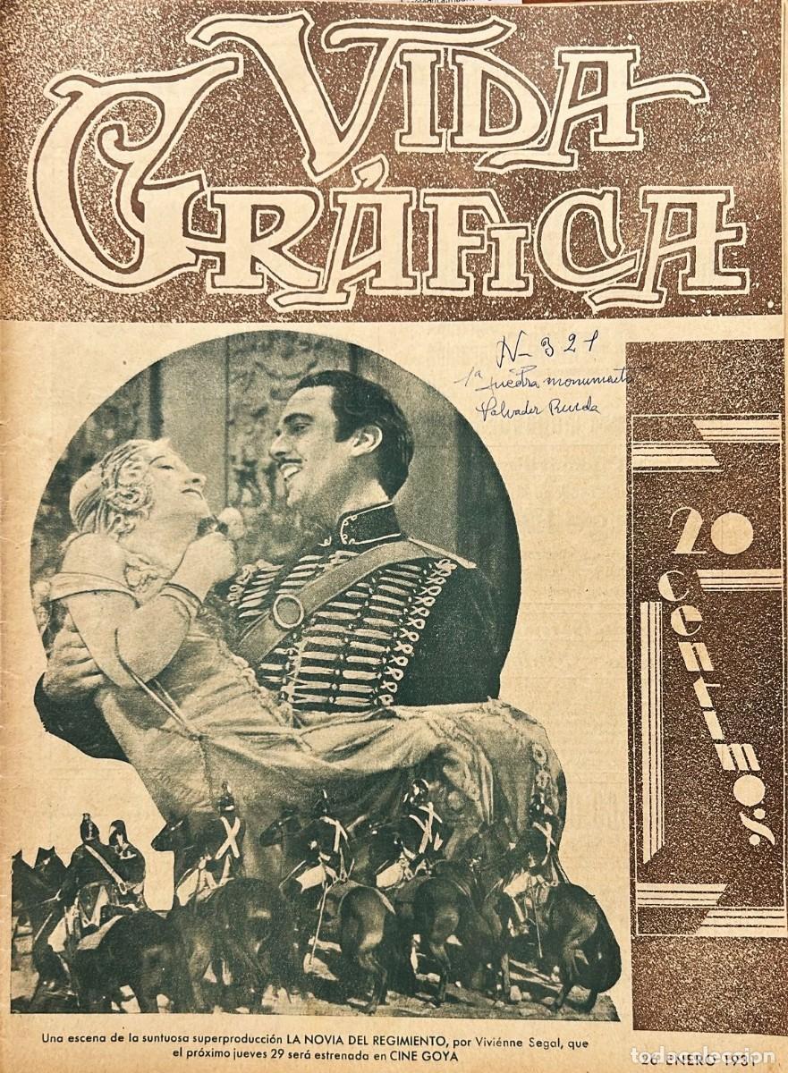 Sammeln von Zeitschriften und Zeitungen: VIDA Gr&aacute;fica. A&ntilde;o VII, N&uacute;mero 321. M&aacute;laga26 de enero de 1931.