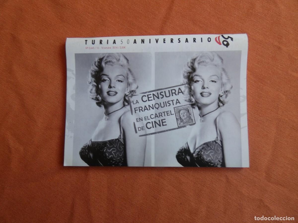 Coleccionismo de Revistas y Peri&oacute;dicos: CARTELERA TURIA 2645 (2014) MARILYN