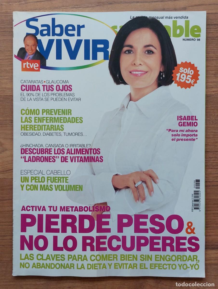 Coleccionismo de Revistas y Peri&oacute;dicos: REVISTA SABER VIVIR - N&ordm; 98