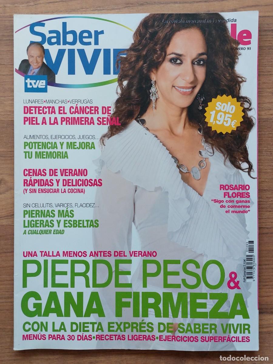 Coleccionismo de Revistas y Peri&oacute;dicos: REVISTA SABER VIVIR - N&ordm; 93