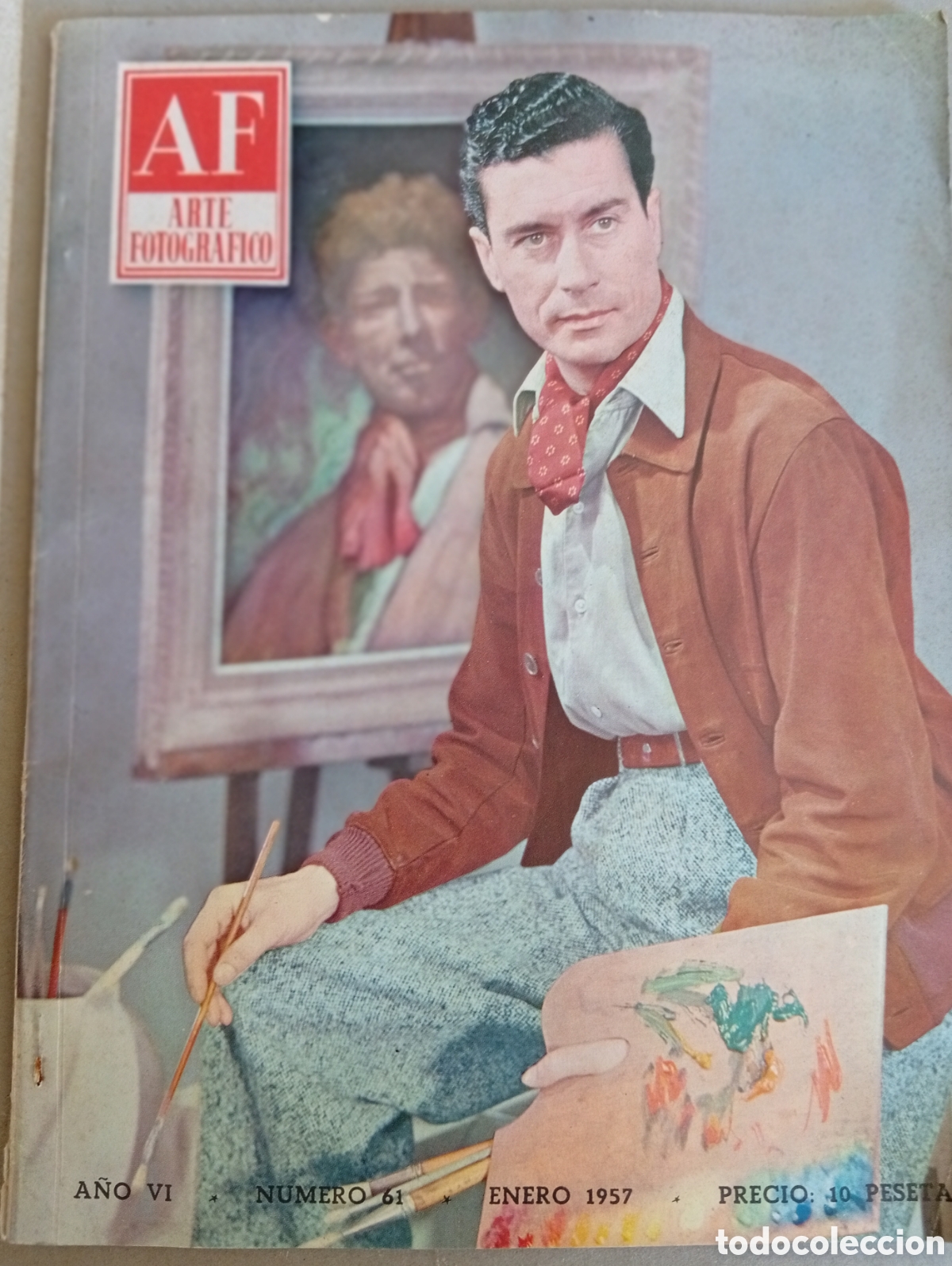 Coleccionismo de Revistas y Peri&oacute;dicos: AF vieja revista arte fotograf&iacute;co