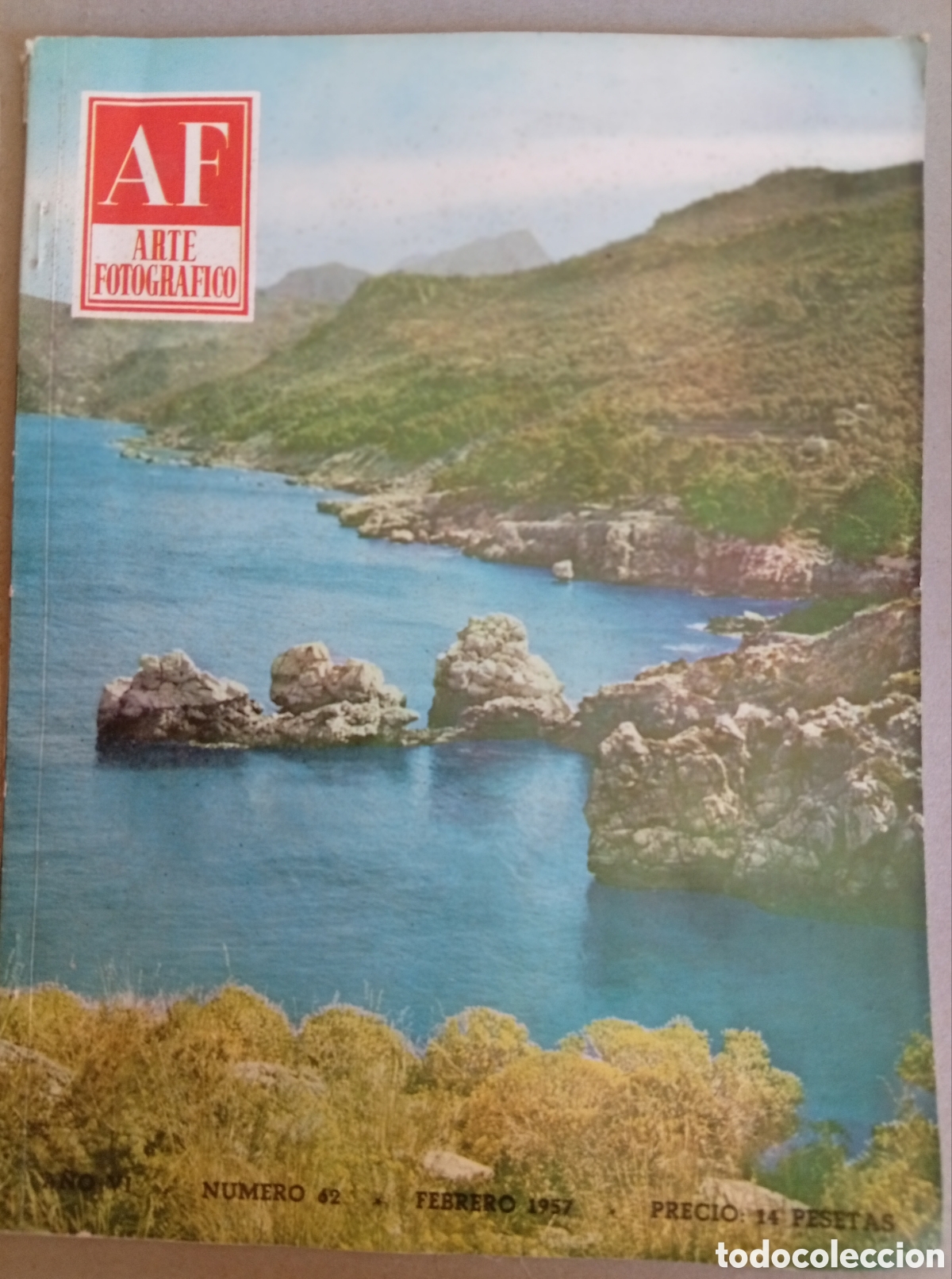 Coleccionismo de Revistas y Peri&oacute;dicos: AF vieja revista arte fotograf&iacute;co