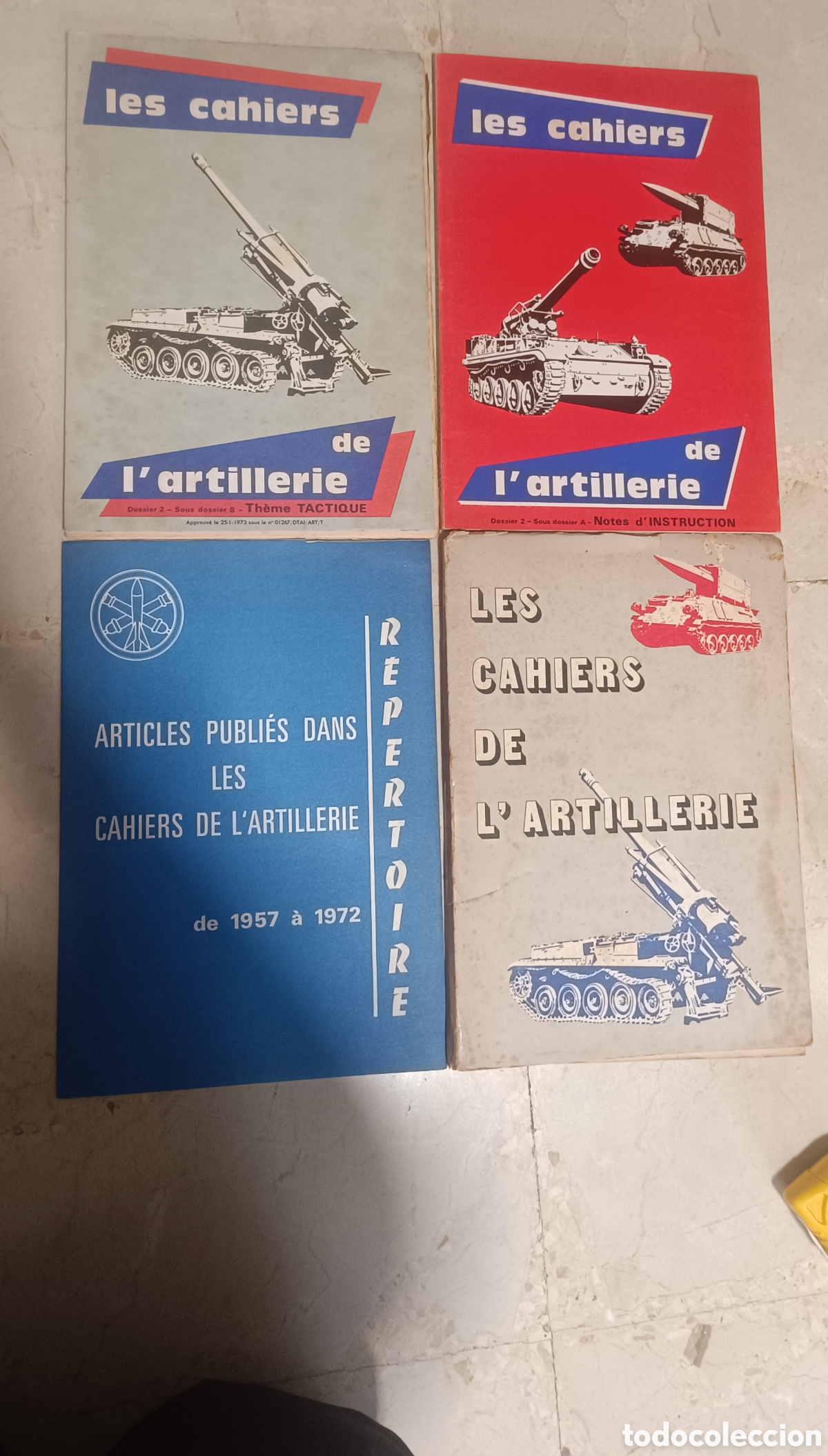 Coleccionismo de Revistas y Peri&oacute;dicos: Les cahiers de l'artillerie n&deg;51 1973