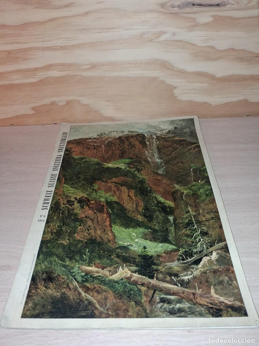 Coleccionismo de Revistas y Peri&oacute;dicos: A&ntilde;o 1954. Revista Turismo. SUIZA