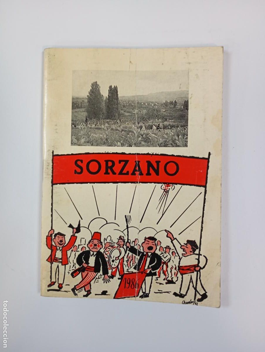 Coleccionismo de Revistas y Peri&oacute;dicos: REVISTA PROGRAMA DE FIESTAS DE SORZANO. 1986. LA RIOJA. TDK451