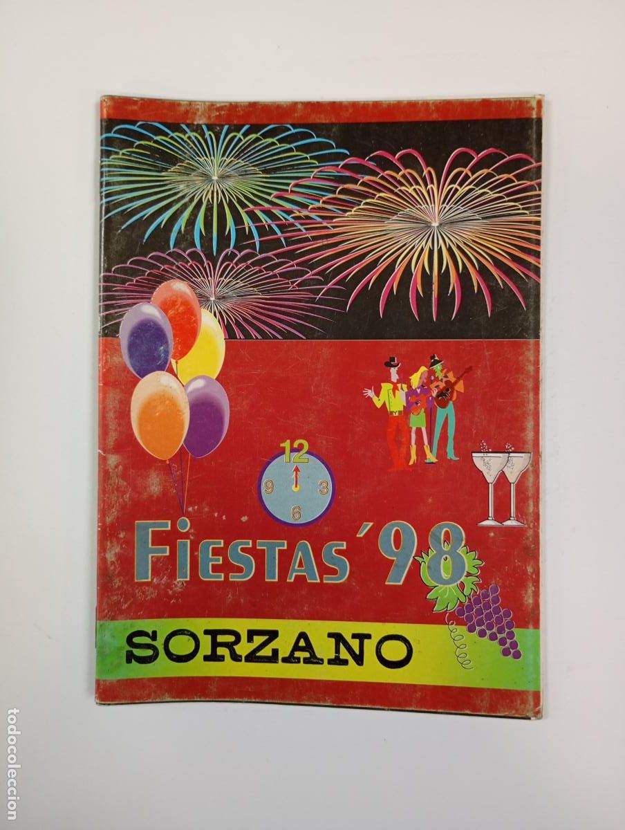 Coleccionismo de Revistas y Peri&oacute;dicos: REVISTA PROGRAMA DE FIESTAS DE SORZANO. 1998. LA RIOJA. TDK451