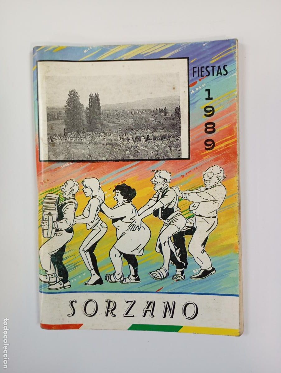 Coleccionismo de Revistas y Peri&oacute;dicos: REVISTA PROGRAMA DE FIESTAS DE SORZANO. 1989. LA RIOJA. TDK451