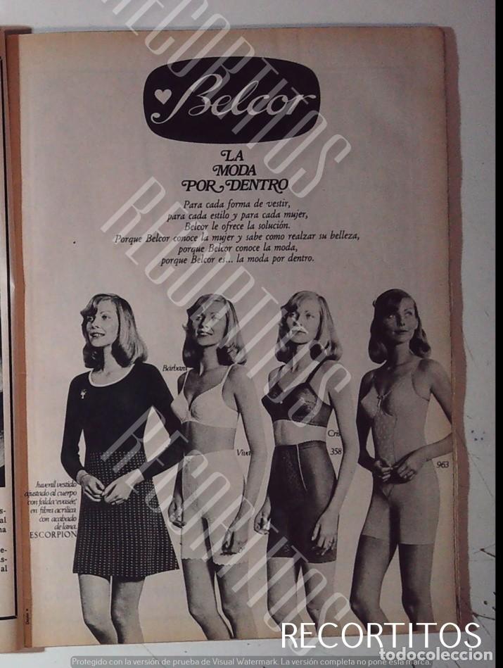 Coleccionismo de Revistas y Peri&oacute;dicos: BELCOR MINI LENCERIA ANUNCIO PUBLICIDAD