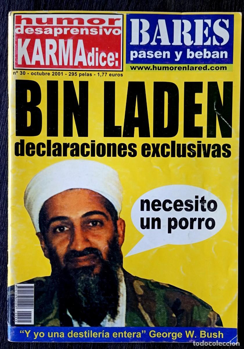 Collectionnisme de Revues et Journaux: Karma Dice n&ordm; 30 . Bin Laden