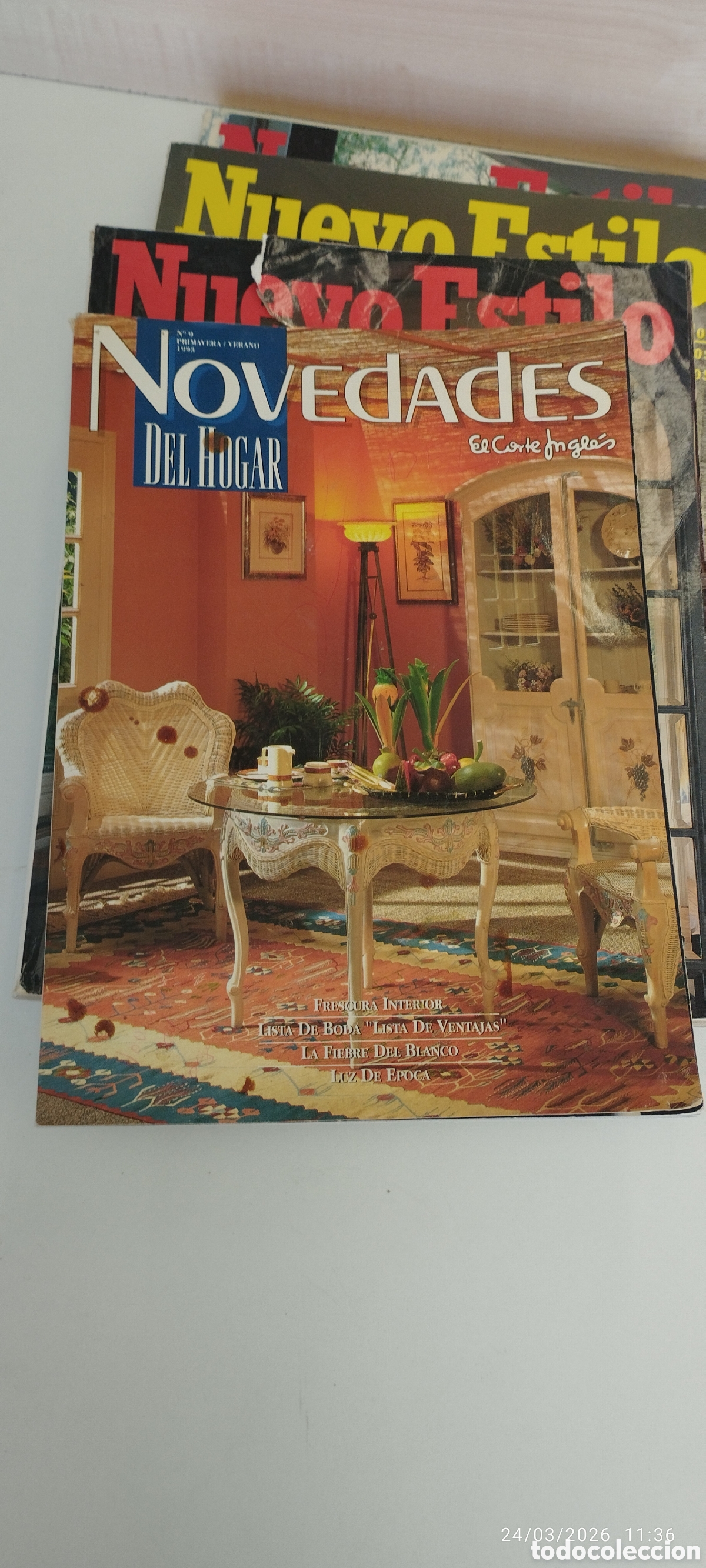 Coleccionismo de Revistas y Peri&oacute;dicos: Nuevo Estilo, lote 3+1