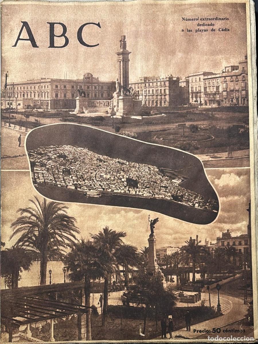 Collection Magazines and Newspapers: PERIODICO ABC MADRID-SEVILLA 13 DE JULIO DE 1945 N&ordm; 13073. A-ABC-0702