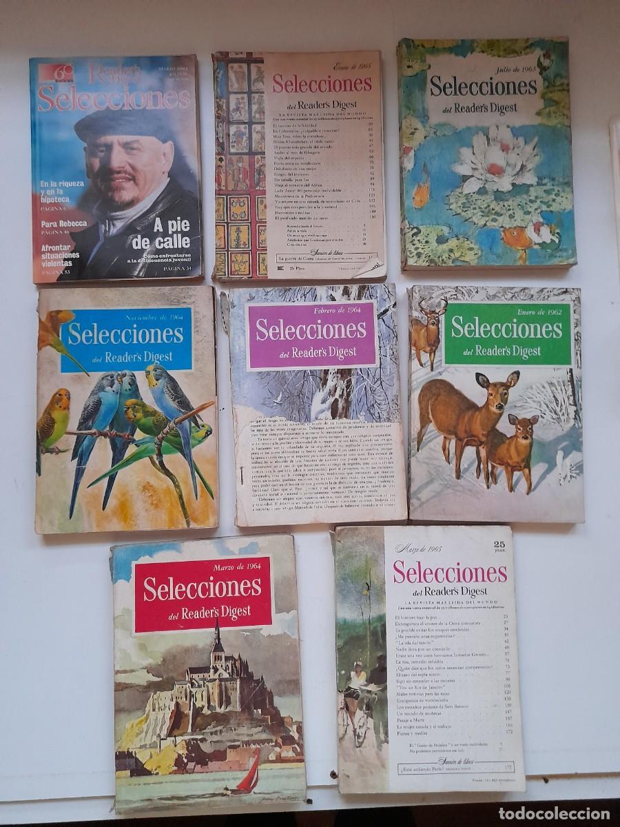 Coleccionismo de Revistas y Peri&oacute;dicos: Selecciones del Reader's Digest. 7 n&uacute;meros de los a&ntilde;os 60 y uno de 2001