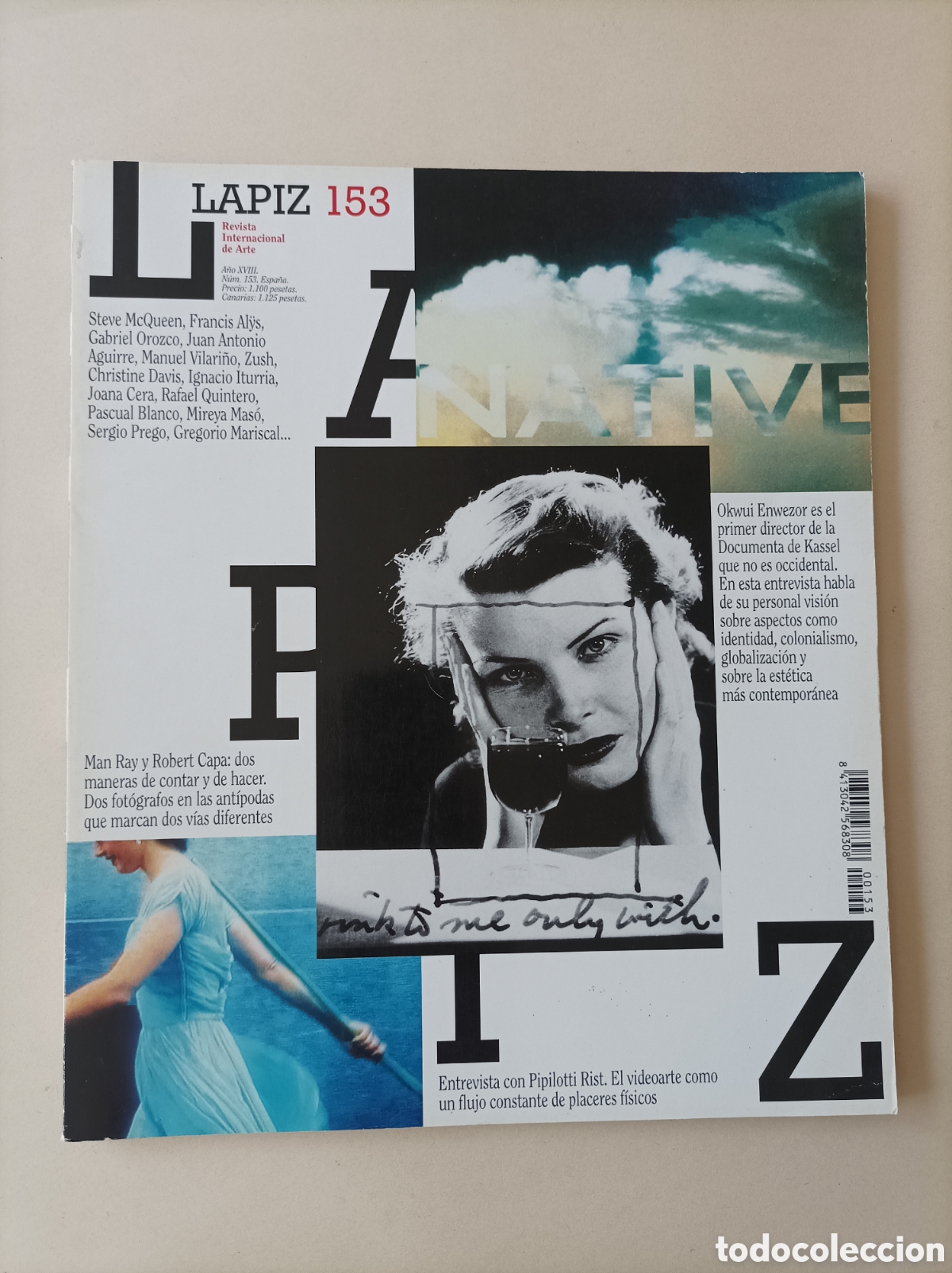 Collection Magazines and Newspapers: L&aacute;piz. Revista internacional de arte. A&ntilde;o XVIII. N&uacute;mero 153. Bien conservada