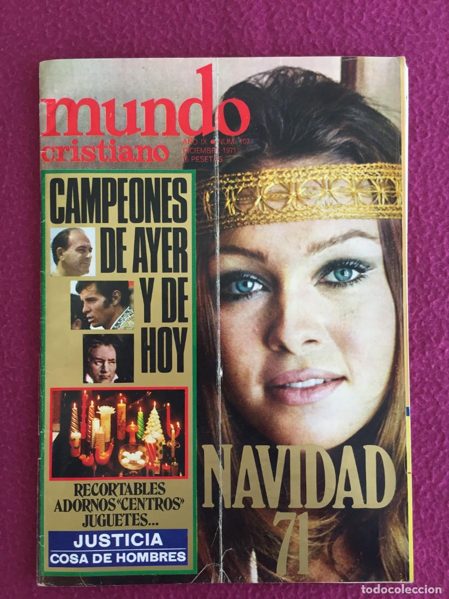Coleccionismo de Revistas y Peri&oacute;dicos: MARISOL ~ JUGUETES DE JAYA ~ ... MUNDO CRISTIANO 1971
