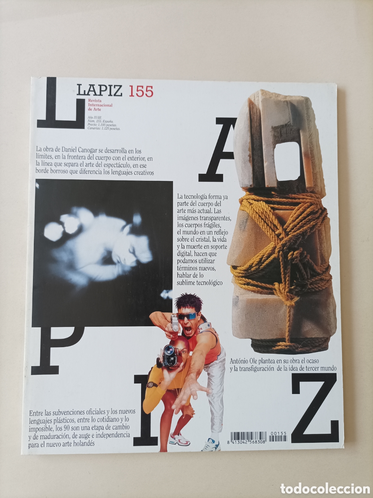 Collection Magazines and Newspapers: L&aacute;piz. Revista internacional de arte. A&ntilde;o XVIII. N&uacute;mero 155