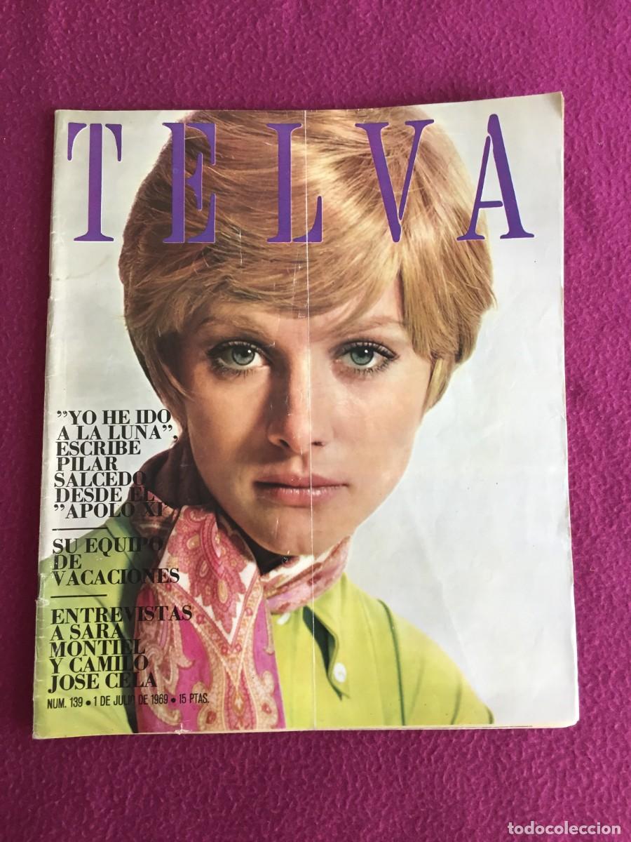 Coleccionismo de Revistas y Peri&oacute;dicos: REVISTA TELVA N&ordm; 139, 1969 -- BODA SONIA BRUNO Y PIRRI - SARA MONTIEL - CAMILO JOSE CELA -SEAT 850
