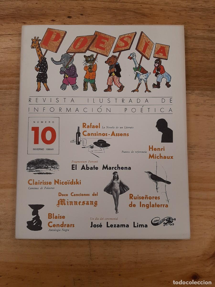 Coleccionismo de Revistas y Peri&oacute;dicos: Poes&iacute;a. Revista Ilustrada de Informaci&oacute;n Po&eacute;tica n&ordm; 10