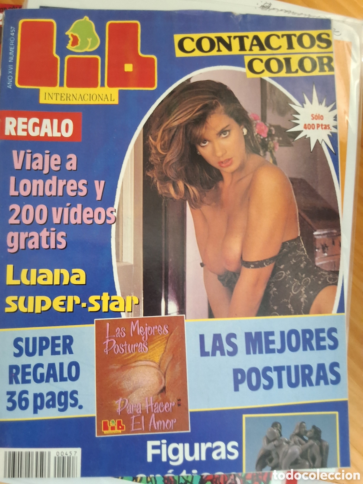 Coleccionismo de Revistas y Peri&oacute;dicos: Lib internacional revista erotica desnudos mujeres n&uacute;mero 457 Luana