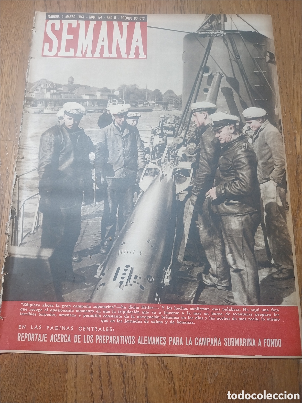 Coleccionismo de Revistas y Peri&oacute;dicos: SEMANA 1941 MUERTE ALFONSO XIII. BAGDAG.AT.AVIACION CAMPEON LIGA