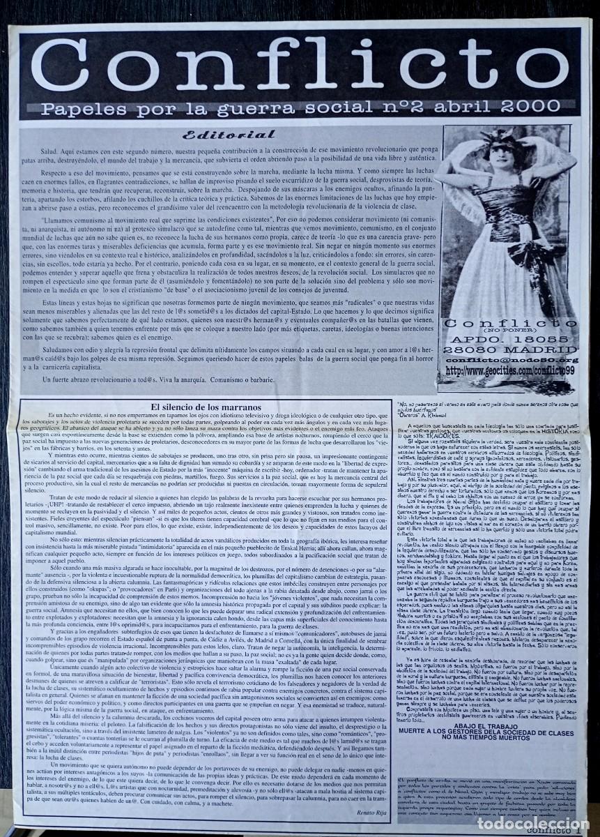 Coleccionismo de Revistas y Peri&oacute;dicos: Conflicto. Papeles por la guerra social n&ordm; 2