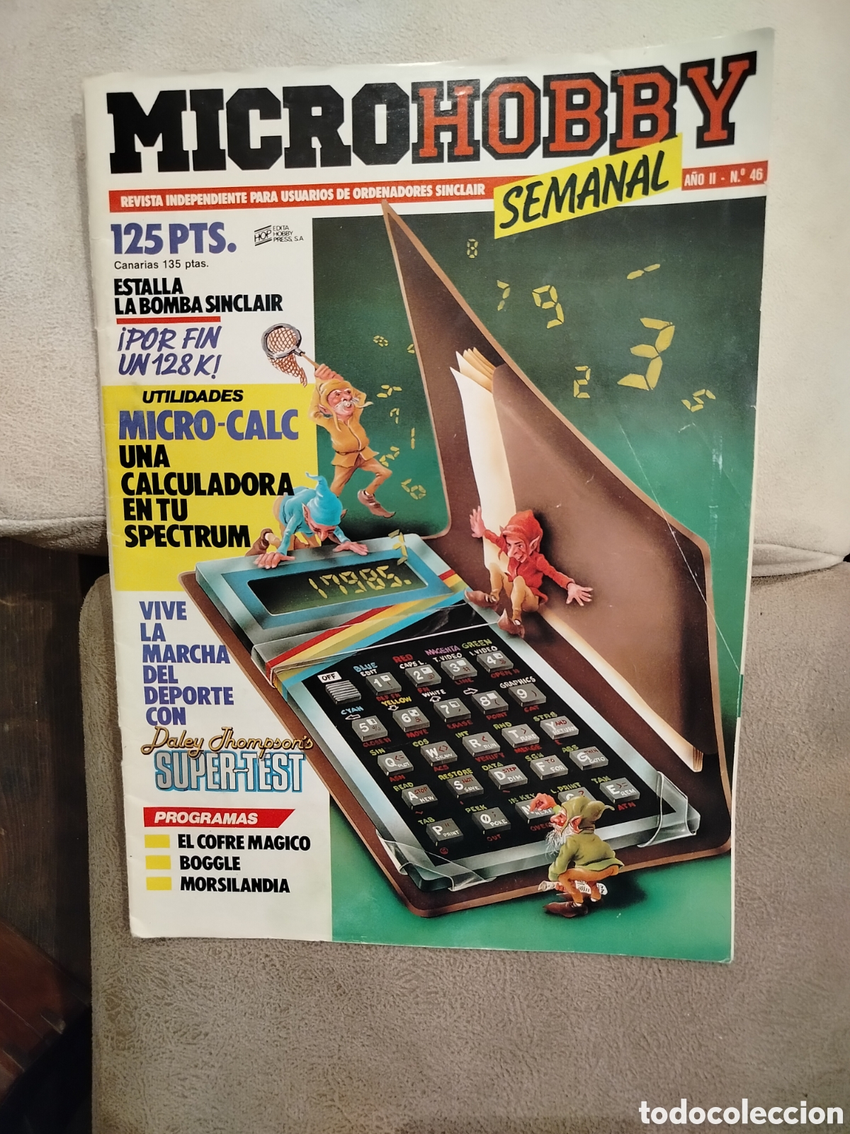 Coleccionismo de Revistas y Peri&oacute;dicos: MicroHobby Revista 1984