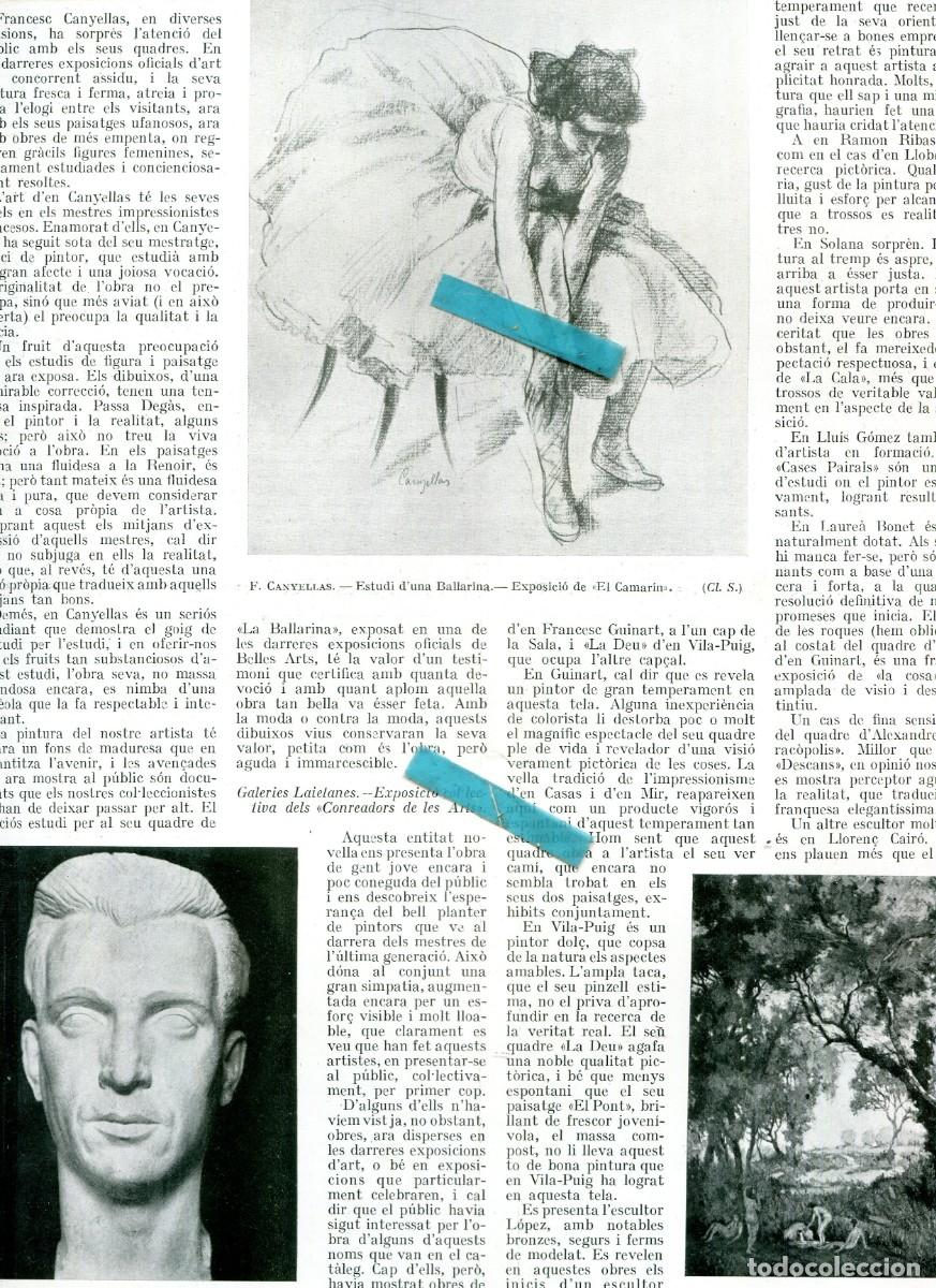Coleccionismo de Revistas y Peri&oacute;dicos: REVISTA ANY 1924 FRANCESC CANYELLAS LLOREN&Ccedil; CAIRO VILA-PUIG FRANCESC GUINART
