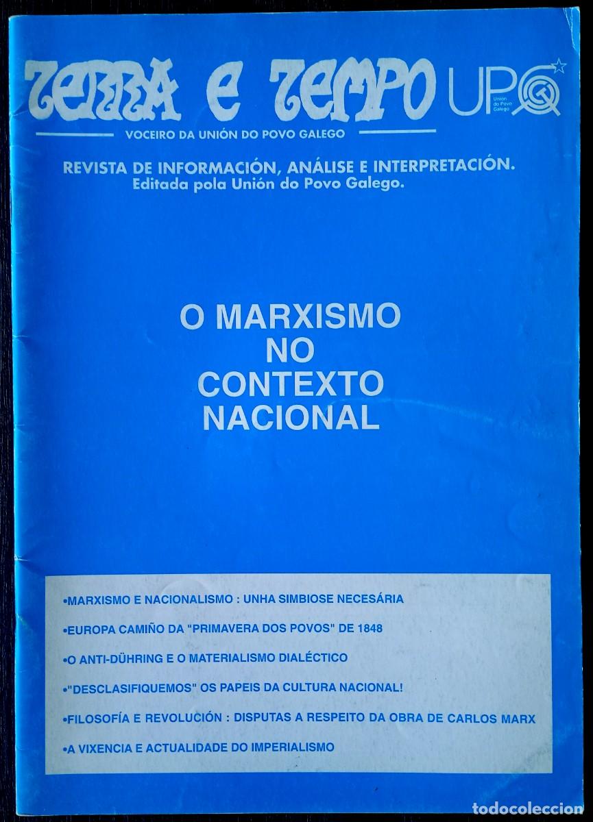 Coleccionismo de Revistas y Peri&oacute;dicos: Terra e Tempo n&ordm; 3 . O marxismo no contexto nacional