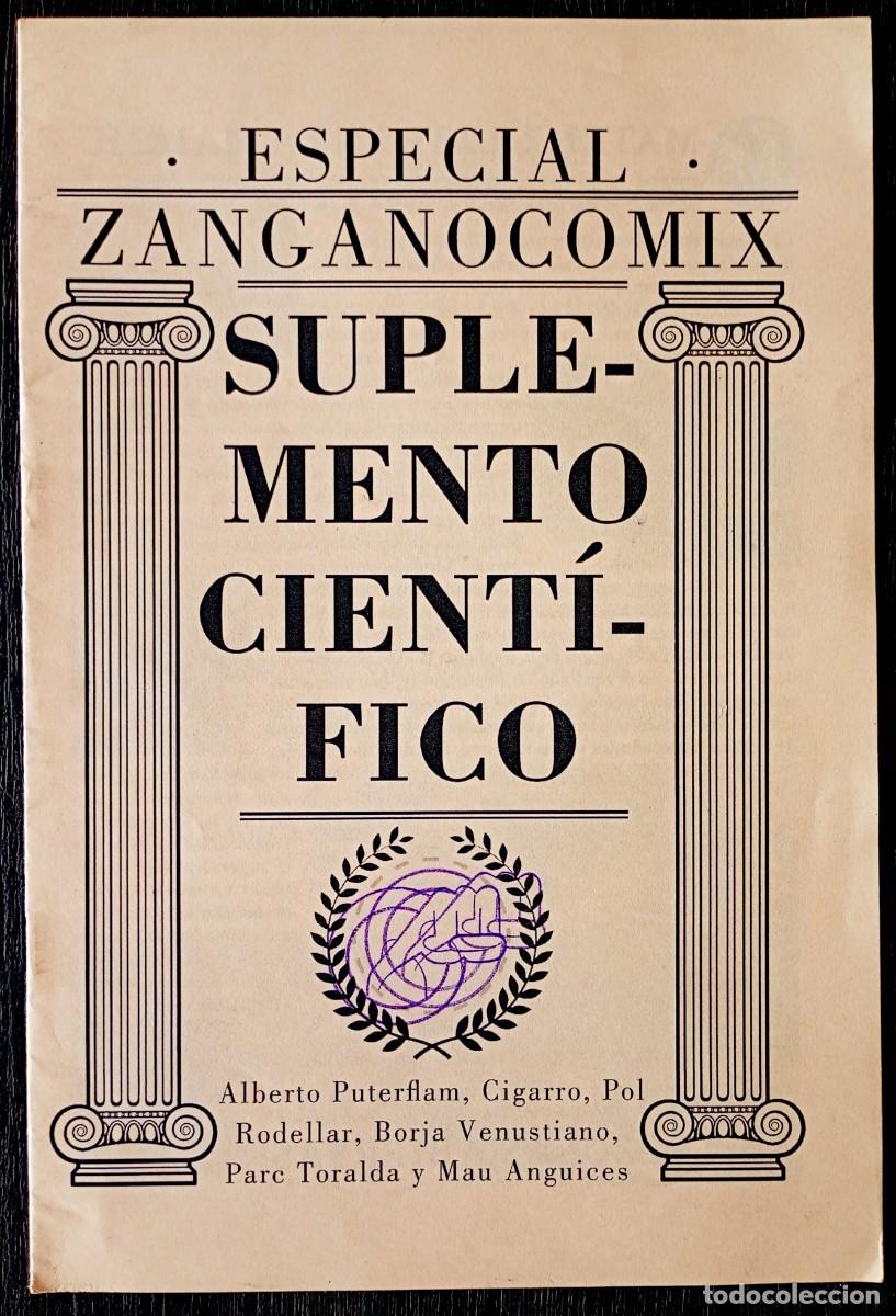 Coleccionismo de Revistas y Peri&oacute;dicos: Especial Zanganocomix . Suplemento cient&iacute;fico