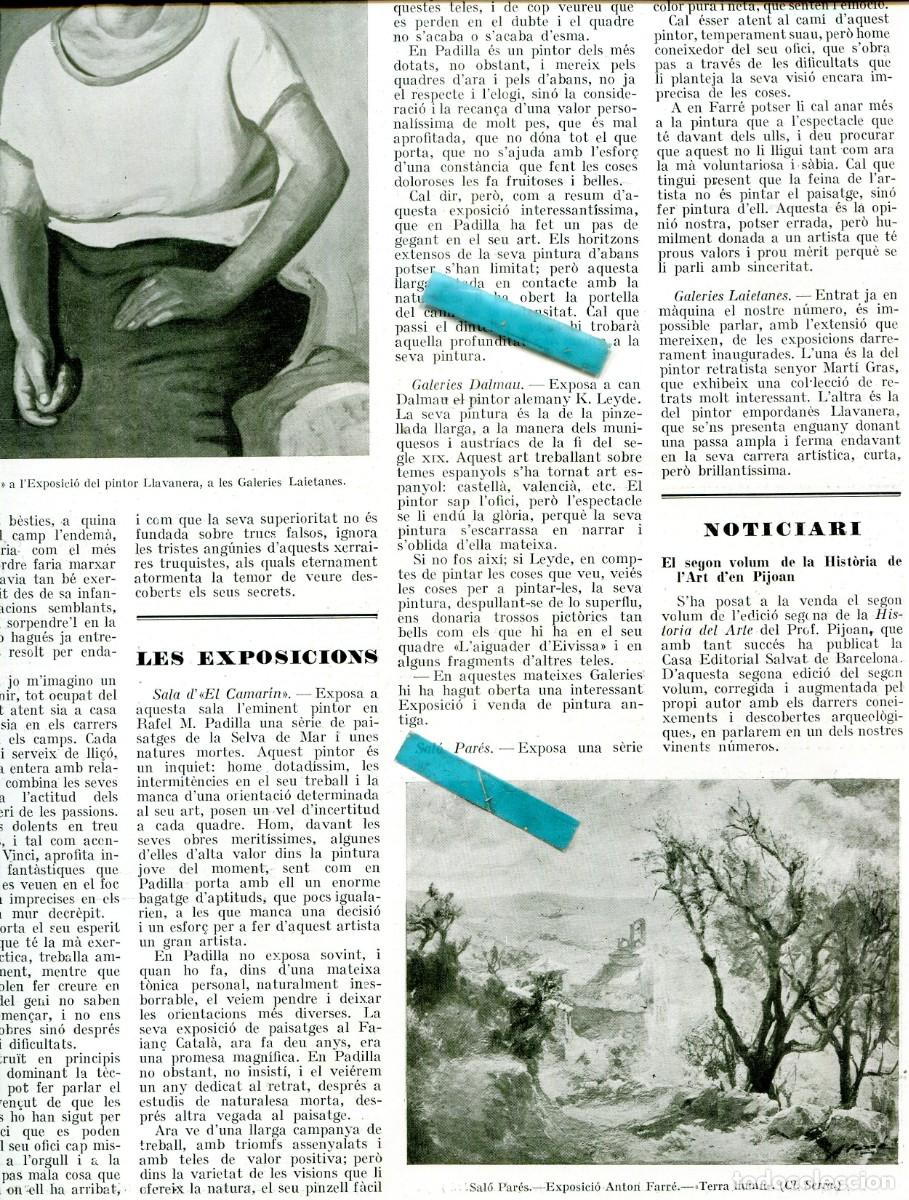 Coleccionismo de Revistas y Peri&oacute;dicos: REVISTA A&Ntilde;O 1924 RAFAEL M. PADILLA LEYDE ANTON FARRE MARTI GRAS LLAVANERA