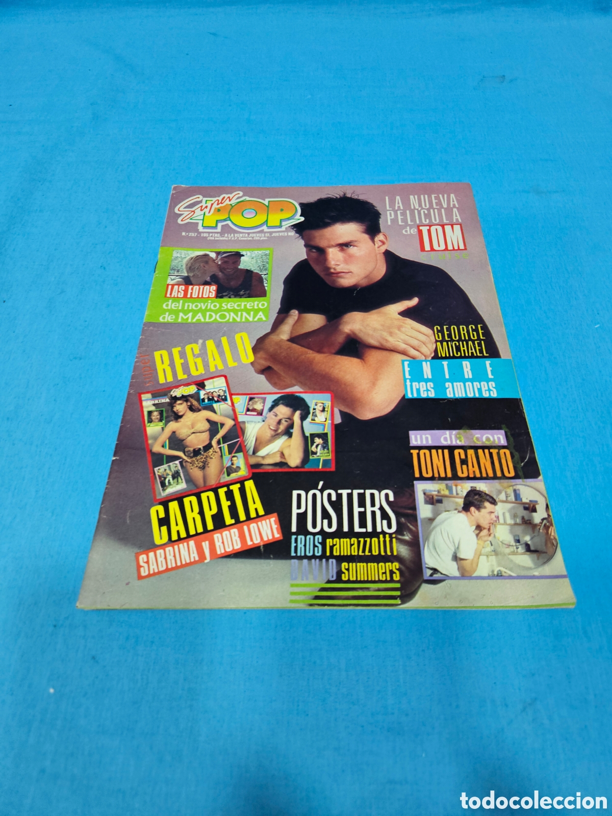 Coleccionismo de Revistas y Peri&oacute;dicos: REVISTA SUPER POP. N. 257. TOM CRUISE, GEORGE MICHAEL