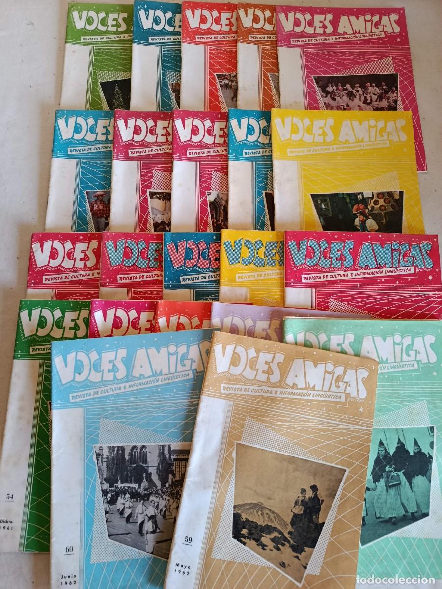 Coleccionismo de Revistas y Peri&oacute;dicos: Lote 22 Revista voces amigas a&ntilde;os 60