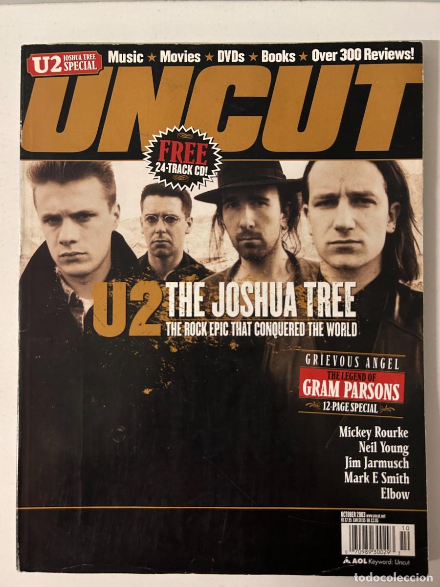 Coleccionismo de Revistas y Peri&oacute;dicos: Uncut Magazine Oct 2003 U2 The Joshua Tree