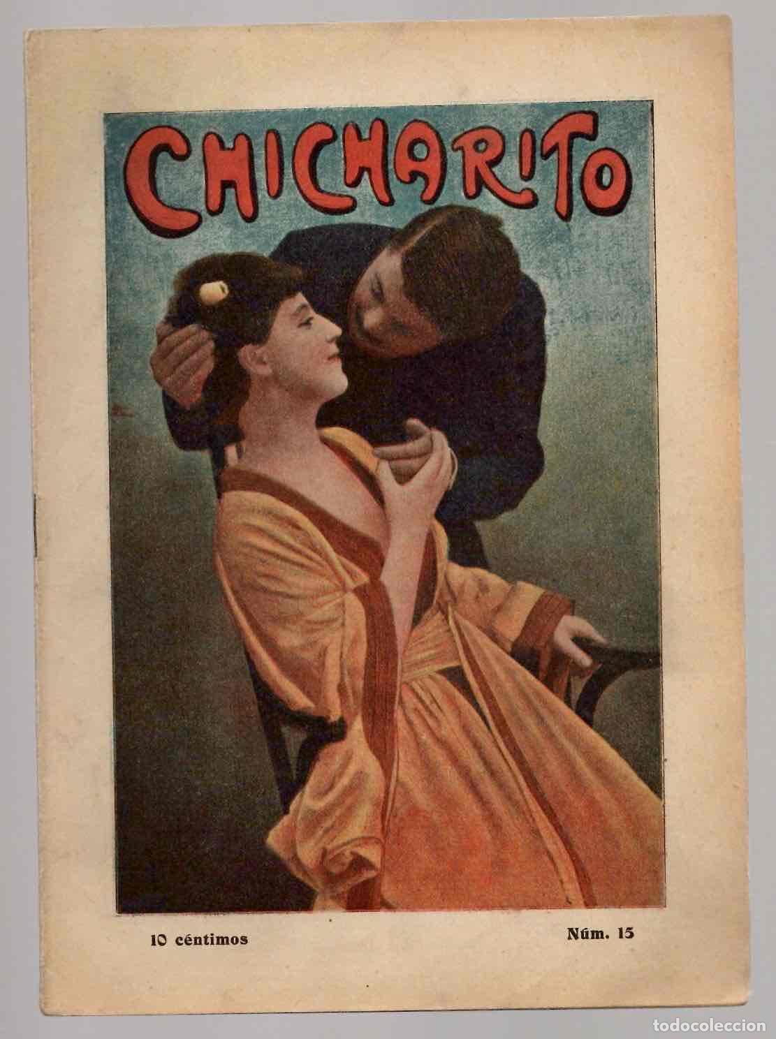 Coleccionismo de Revistas y Peri&oacute;dicos: REVISTA COMICO-SATIRICA CHICHARITO. N&ordm; 15, BARCELONA. C.1915