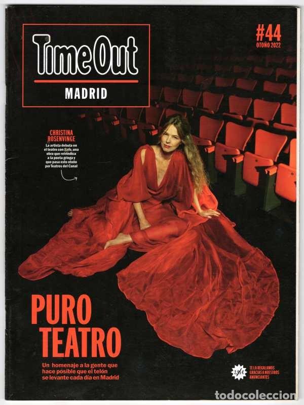 Coleccionismo de Revistas y Peri&oacute;dicos: TIME OUT MADRID #44 Oto&ntilde;o 2022 Christina Rosenvinge Entrevista Paco Leon revista spain magazine