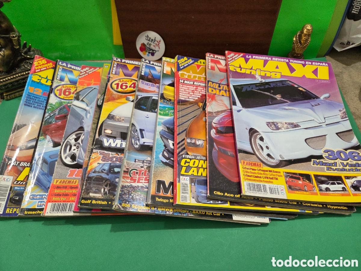 Coleccionismo de Revistas y Peri&oacute;dicos: LOTE DE 10 REVISTAS...&rdquo;&rdquo;MAXI TUNING&rdquo;&rdquo;...