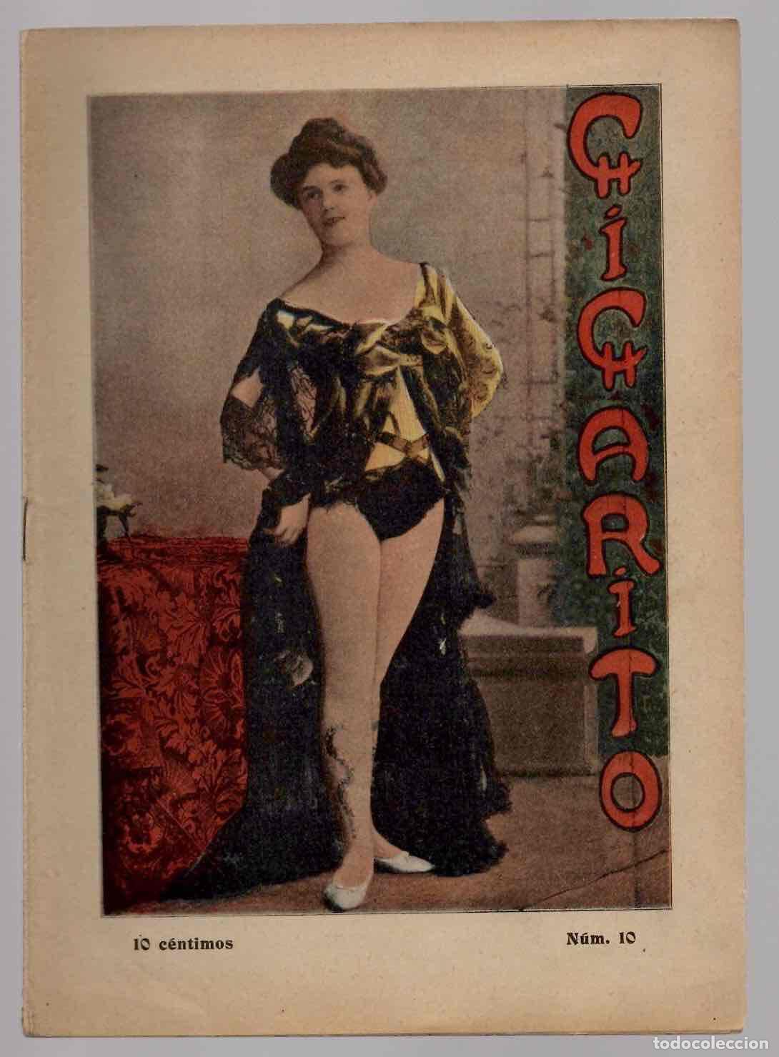 Coleccionismo de Revistas y Peri&oacute;dicos: REVISTA COMICO-SATIRICA CHICHARITO. N&ordm; 10, BARCELONA. C.1915