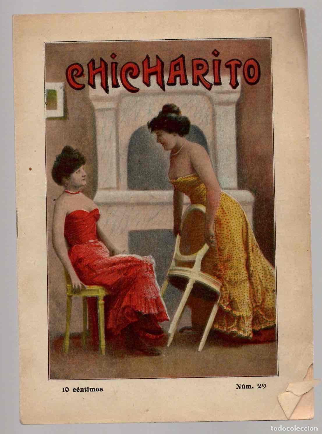 Coleccionismo de Revistas y Peri&oacute;dicos: REVISTA COMICO-SATIRICA CHICHARITO. N&ordm; 29, BARCELONA. C.1915